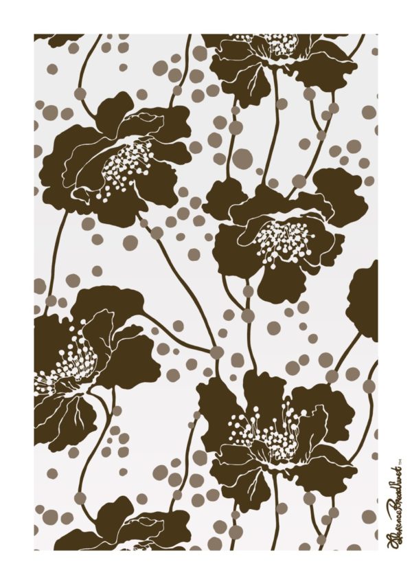 Spotted Floral by Florence Broadhurst Australian Museum of Design limited edition art